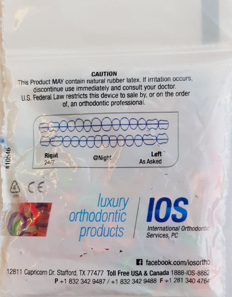 Intraoral Elastic Neon - IOS